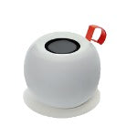 Get Connected Wireless Round Speaker 13cm, with Carry Tab