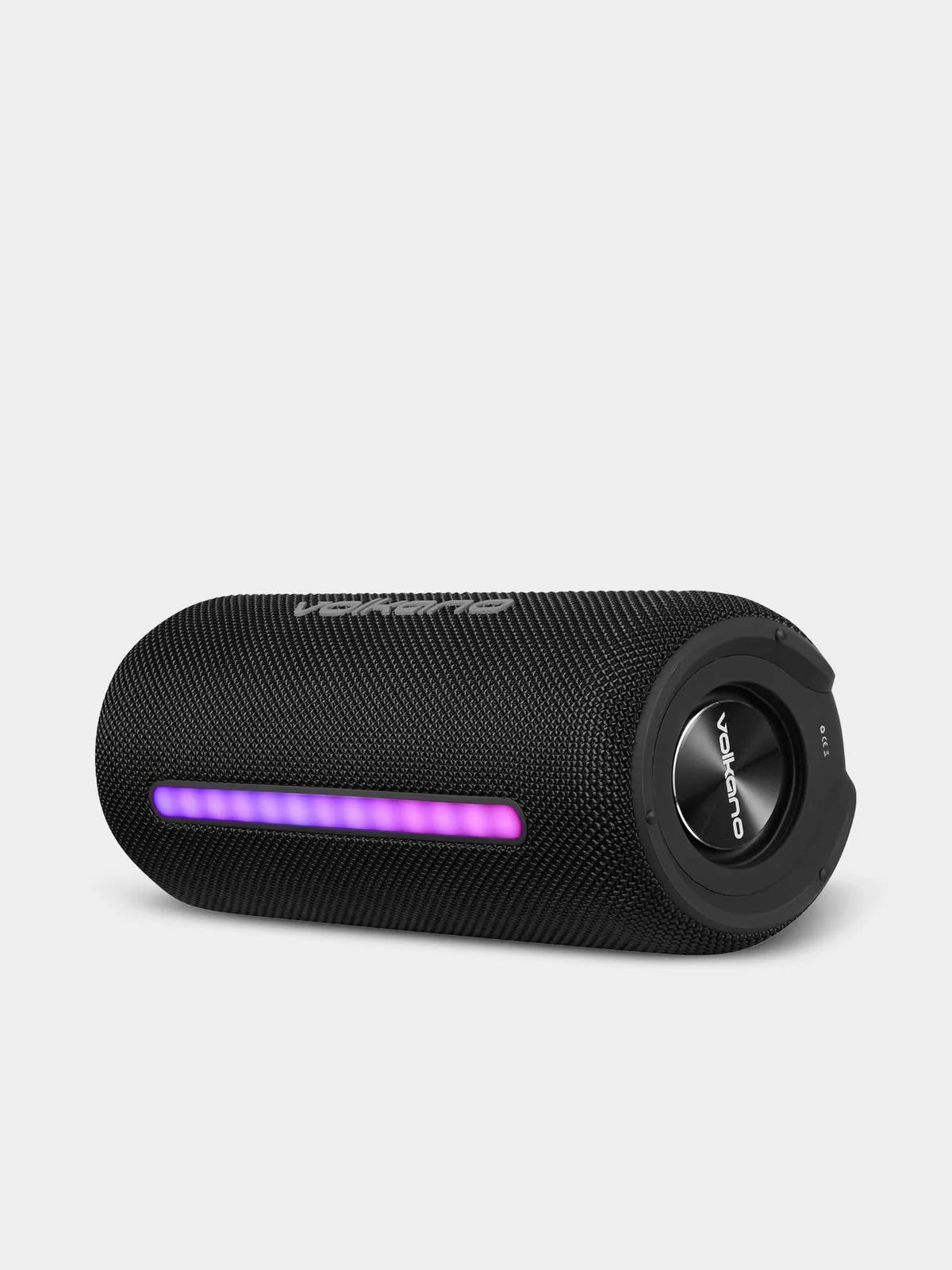 Volkano Rave Series Portable Bluetooth Speaker  - Black with Grey Buttons