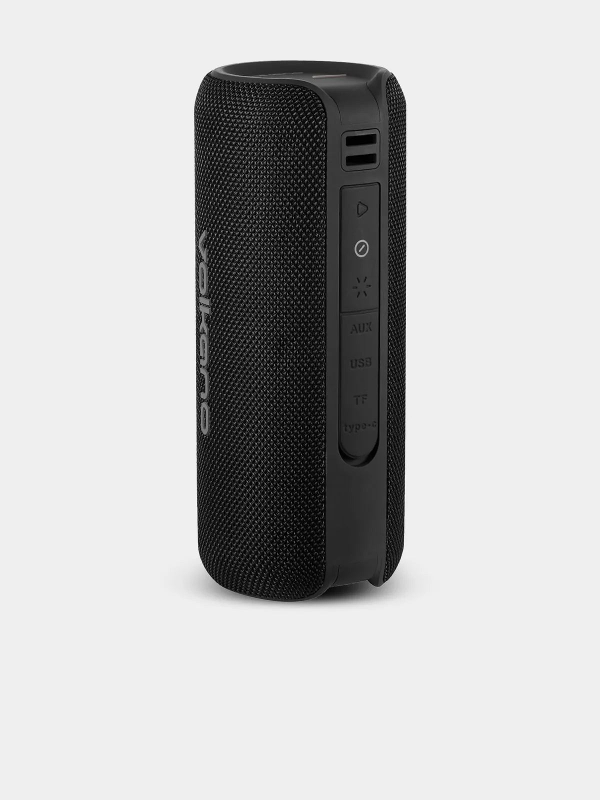 Volkano Rave Series Portable Bluetooth Speaker  - Black with Grey Buttons