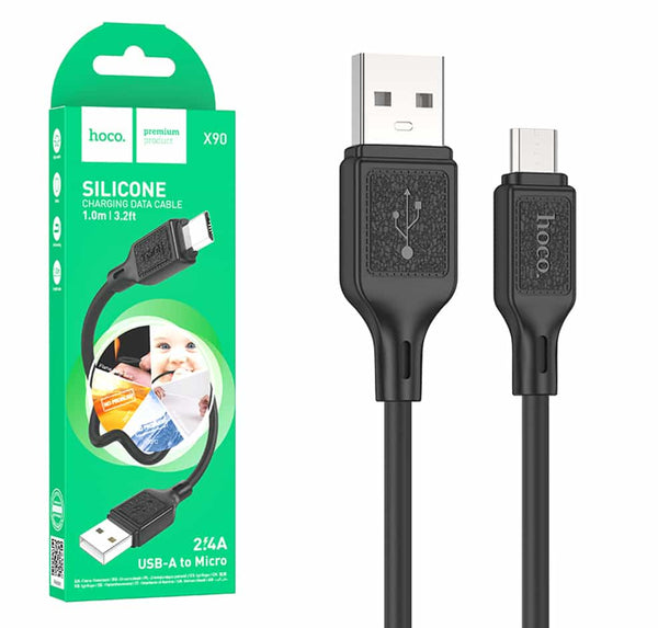 HOCO X90 Cool silicone charging data cable for Type-C