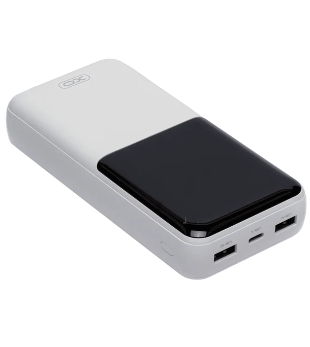 XO PR206 PD20W / QC22.5W Digital Display Fast Charge Power Bank 20000mAh-White