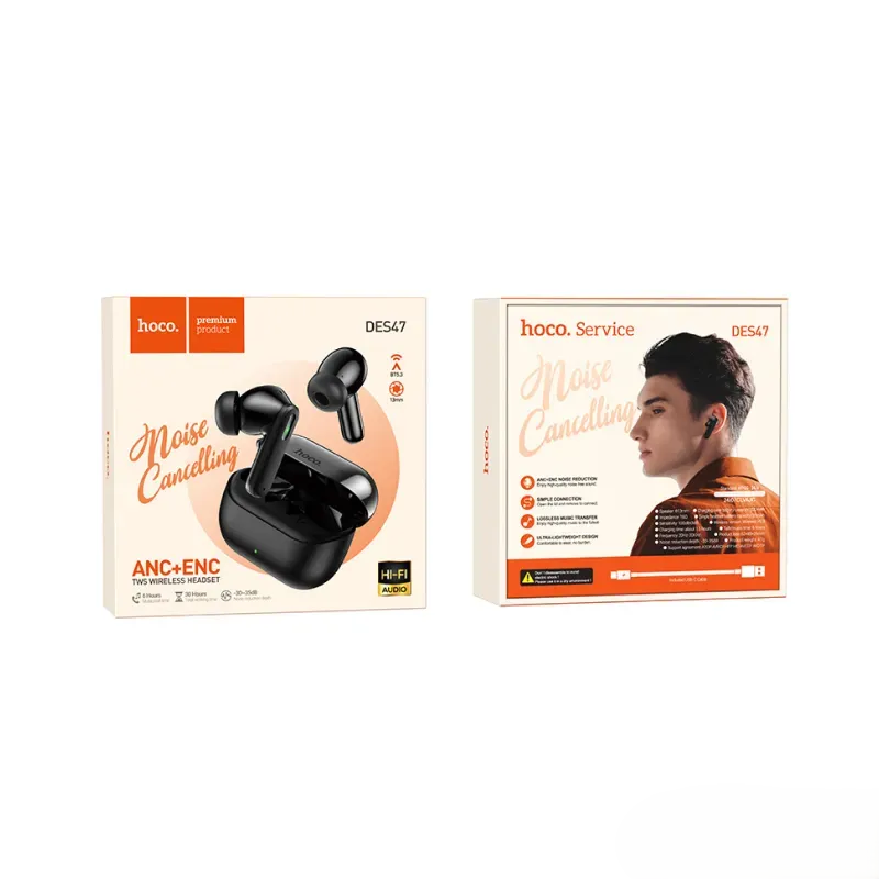 Hoco DES47 Wireless Earbuds ANC+ENC