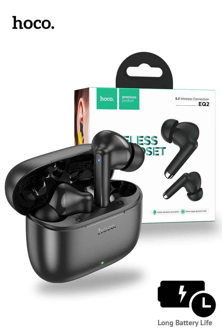 HOCO EQ2 TWS Bluetooth 5.3 Wireless Earbuds