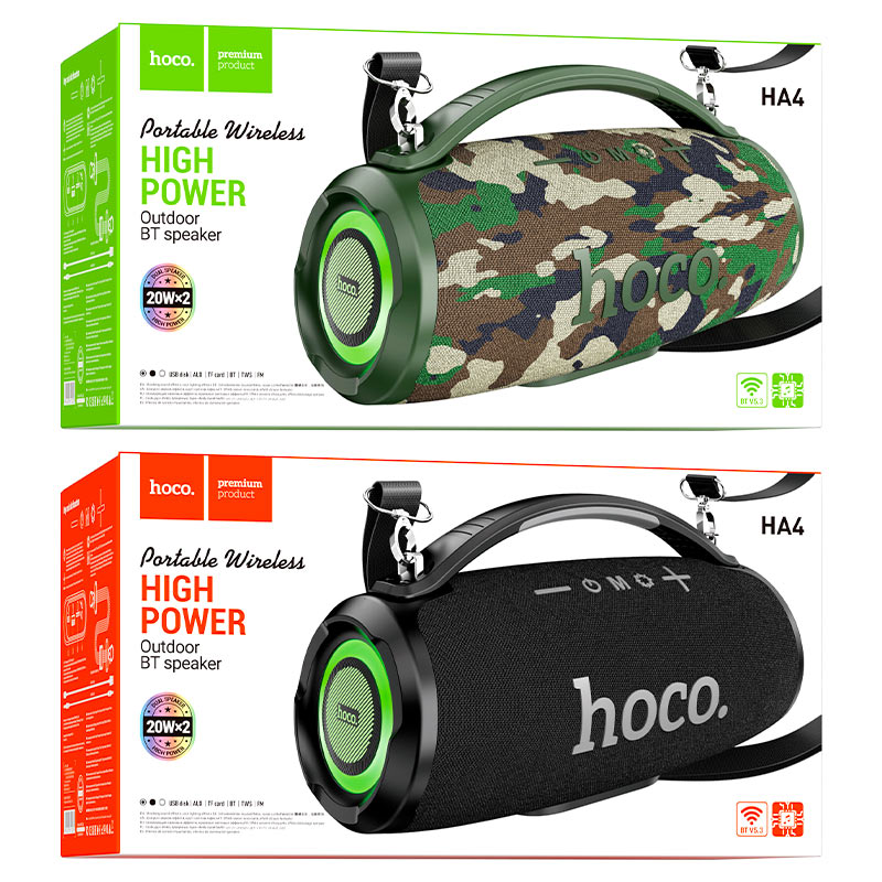 Hoco Wireless speaker “HA4 Surge” portable loudspeaker